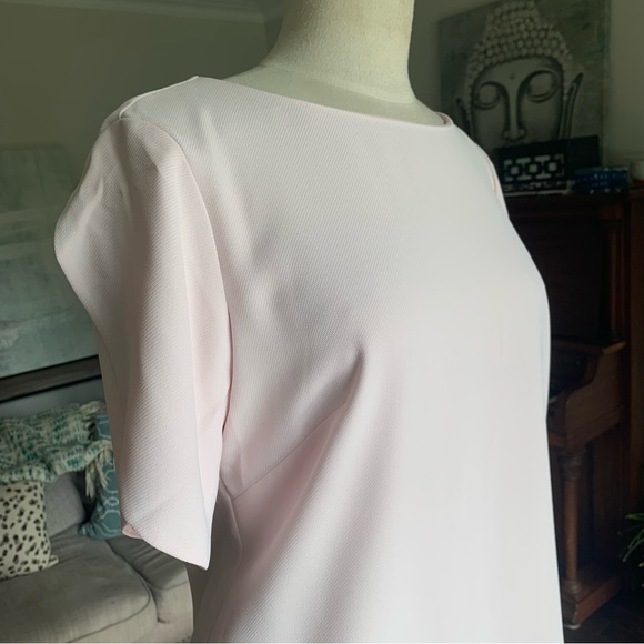 NWT French Connection Pink Tulip Sleeve Dress - Picture 6 of 10